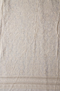 Thumbnail for White And Dark Rani Unstitched Lehenga Set Fabric (3 Piece)