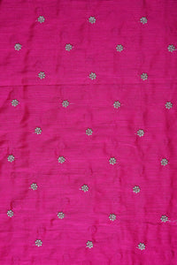 Thumbnail for Olive And Fuchsia Unstitched Lehenga Set Fabric (3 Piece)